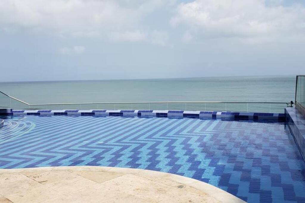 Caminando Hacia La Playa Apartment Cartagena Ngoại thất bức ảnh